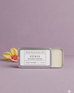 Citrus: Solid Perfume/Cologne