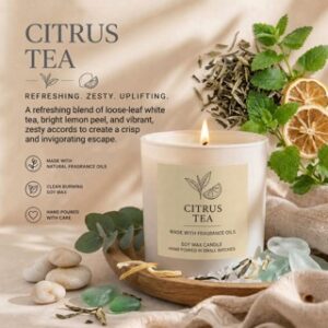 Citrus Tea: Candle 8oz