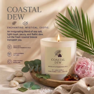 Coastal Dew: Candle 8oz