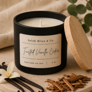 Toasted Vanilla Cedar: Candle 8oz